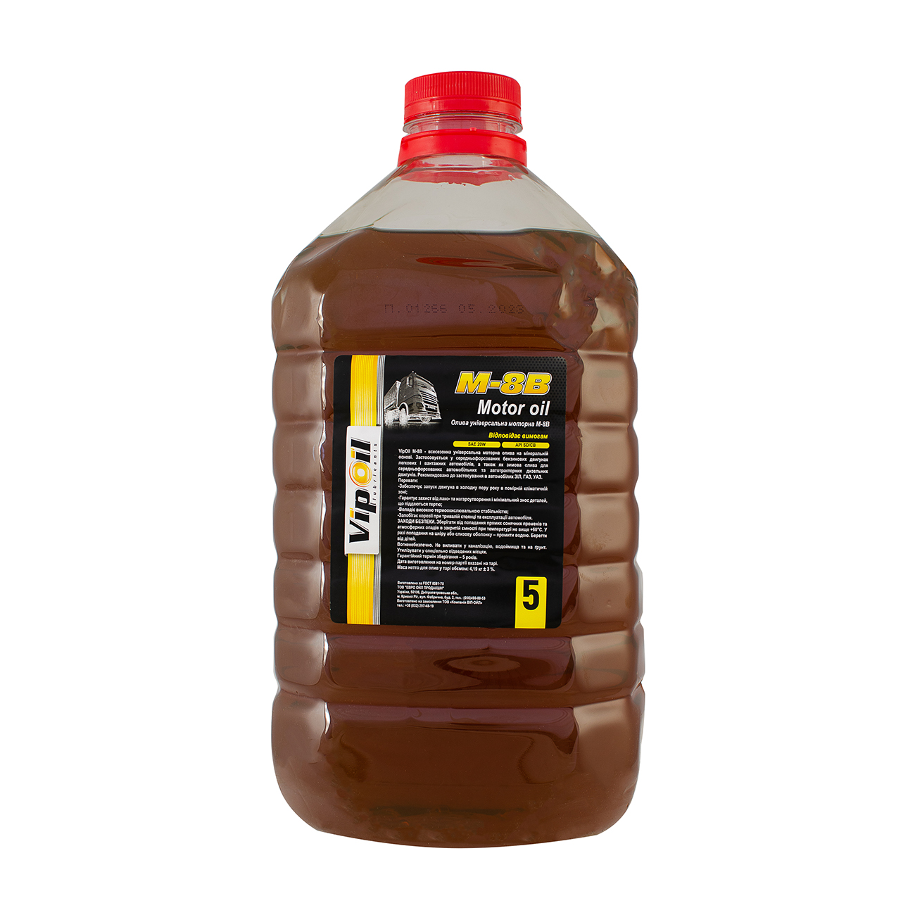 Олива моторна VipOil М-8В, 5л